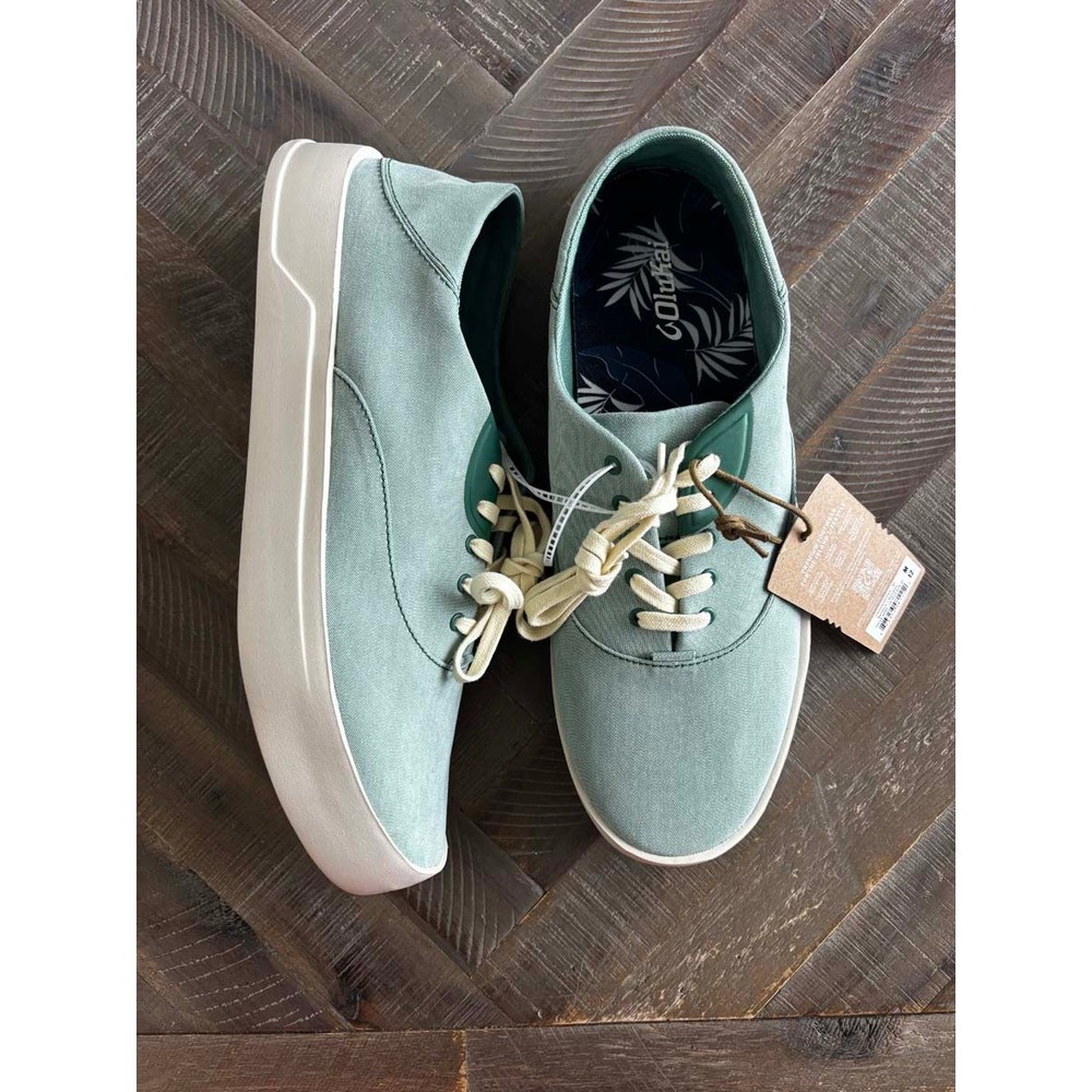 OluKai Tradewind Mens Sneakers Bamboo Green Shoes Size 12 10533-8Z8Z NWT